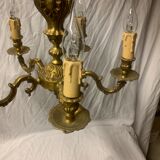 Lustre en bronze 6 branches