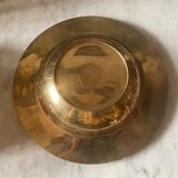 Empty brass pocket partitioned owls