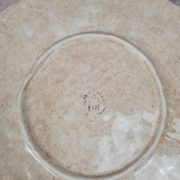 Old plate in Italian faience – Gubbio – C.a.f.f.
