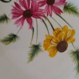 12 deep plates – Gien porcelain – Fanfare model – 1920s