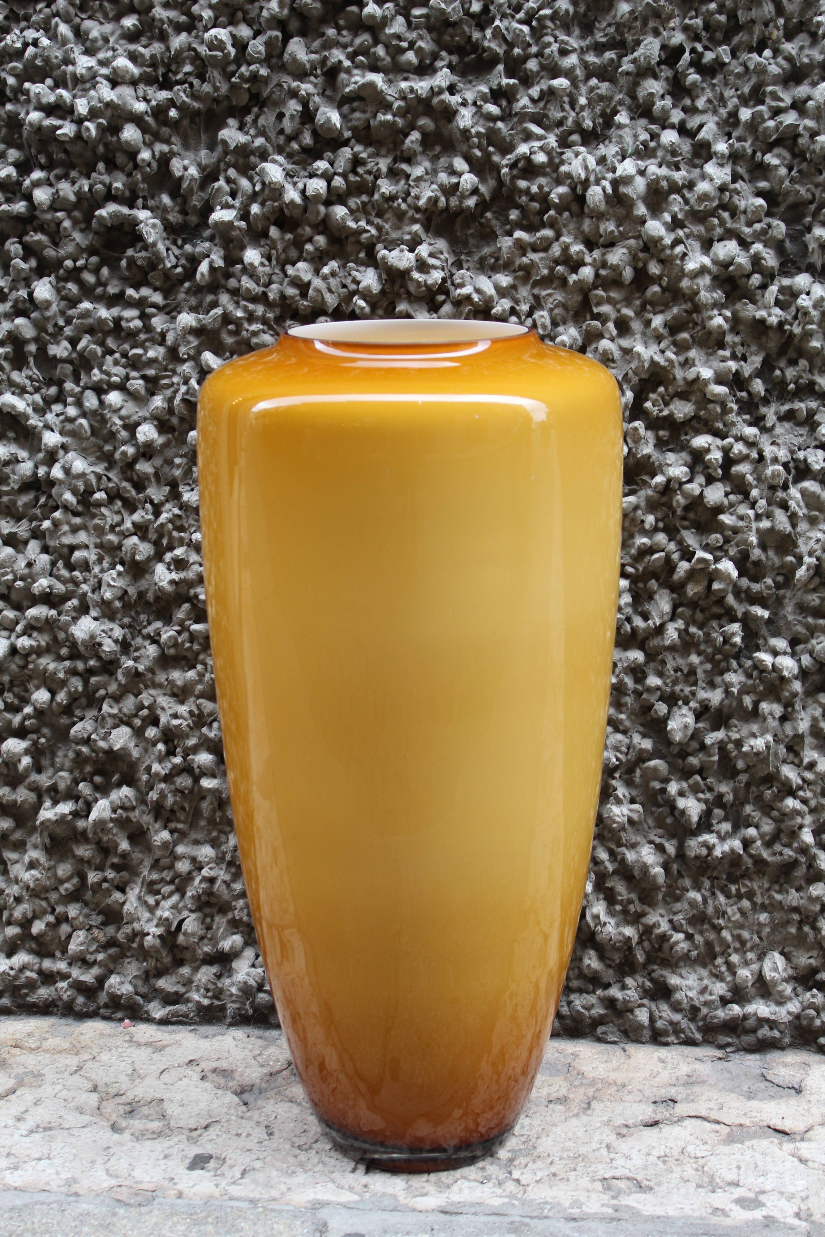 Italian Murano Glass Vase, 1970s