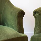 duo of toad armchairs