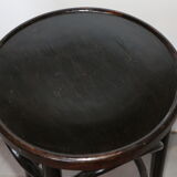 Dark wood stool 705mm