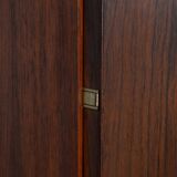 Fristho Franeker Vintage Design Rosewood Cabinet with Glass Handgrips 60s