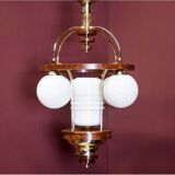 Art Deco chandelier, Poland, 1940s