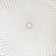 Vintage ceiling lamp with acrylic striped shade