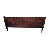 Enfilade vintage en ébène de macassar laqué