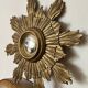 Sun mirror - Witch's eye - Wood - 1950s