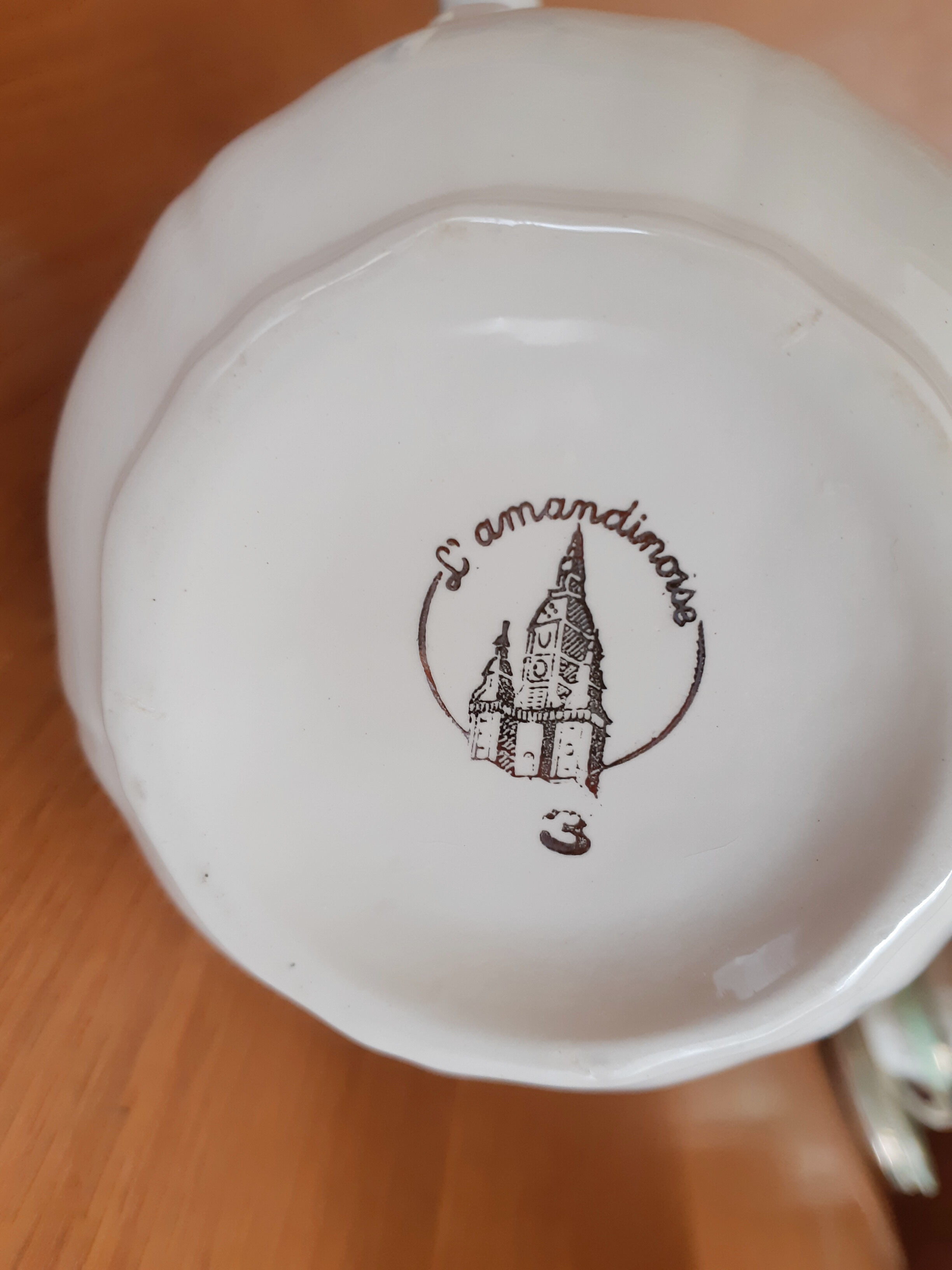 Coffee service L'Amandinoise Saint Amand 50s