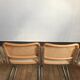 4 chaises Cesca B32 de Marcel Breuer