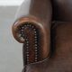 Fauteuil en cuir de mouton