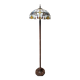 Round Tiffany floor lamp Art Deco