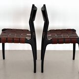 Piero Palange Werther Toffoloni Mod. 993 Dining Chairs for Montina 1960 Set of 6