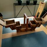 Vintage worker table sewing box