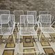 Set of 6 chairs and 1 rocking chair Rio by Emu 1960