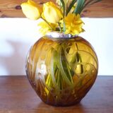 Large Art Deco ball vase