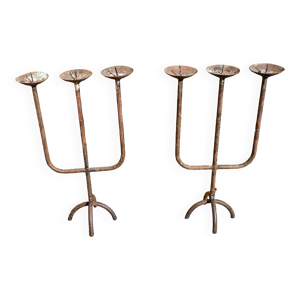 paire de chandeliers