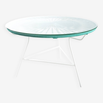 Table basse Zipolite vert turquoise