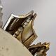 Vintage Hollywood Regency Goldleaf Sunburst Clock