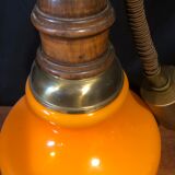 Suspension en verre opaline