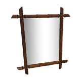 Ancient bamboo mirror 66 cm x 54 cm