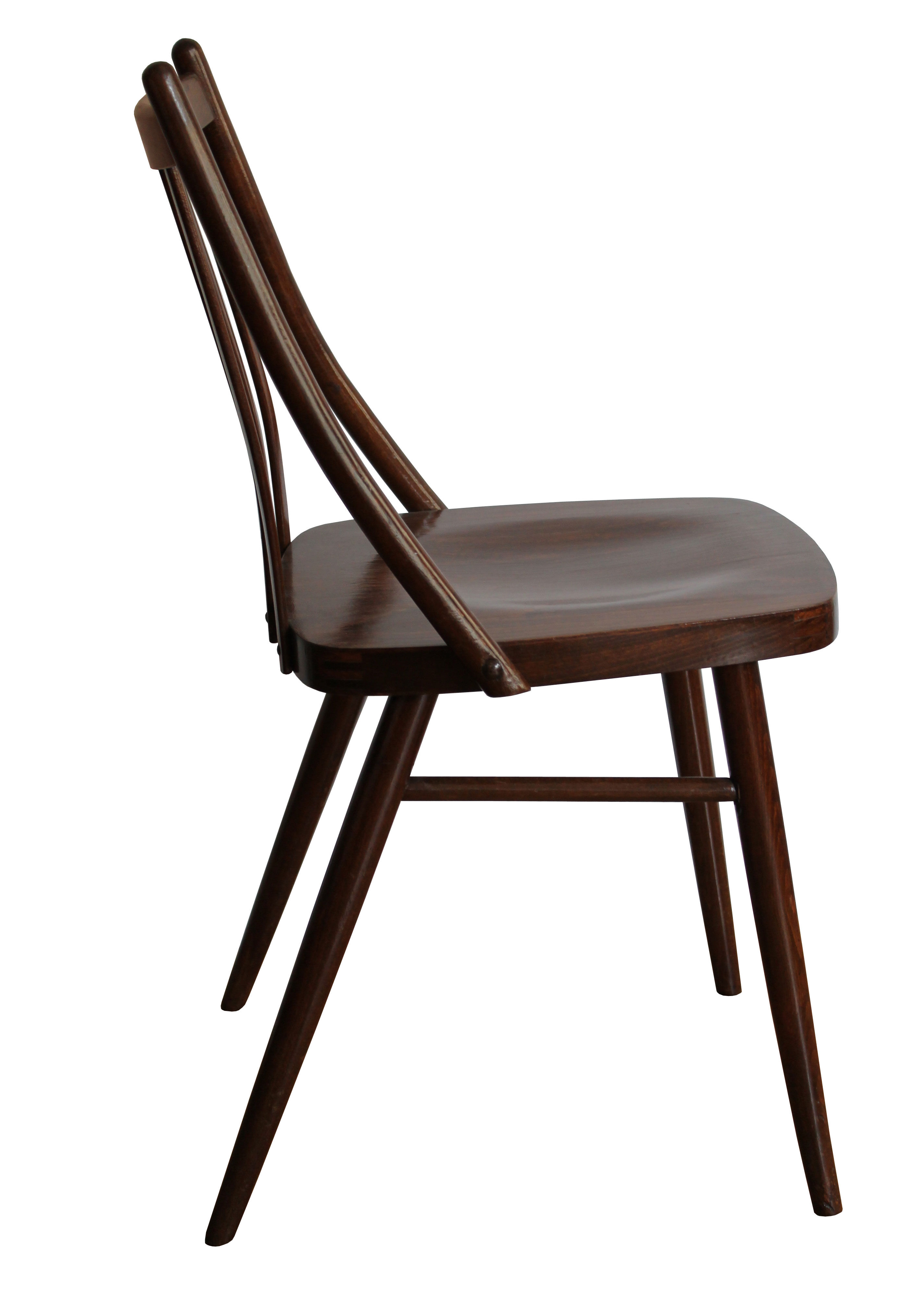 Pair of mid century chairs by Tatra