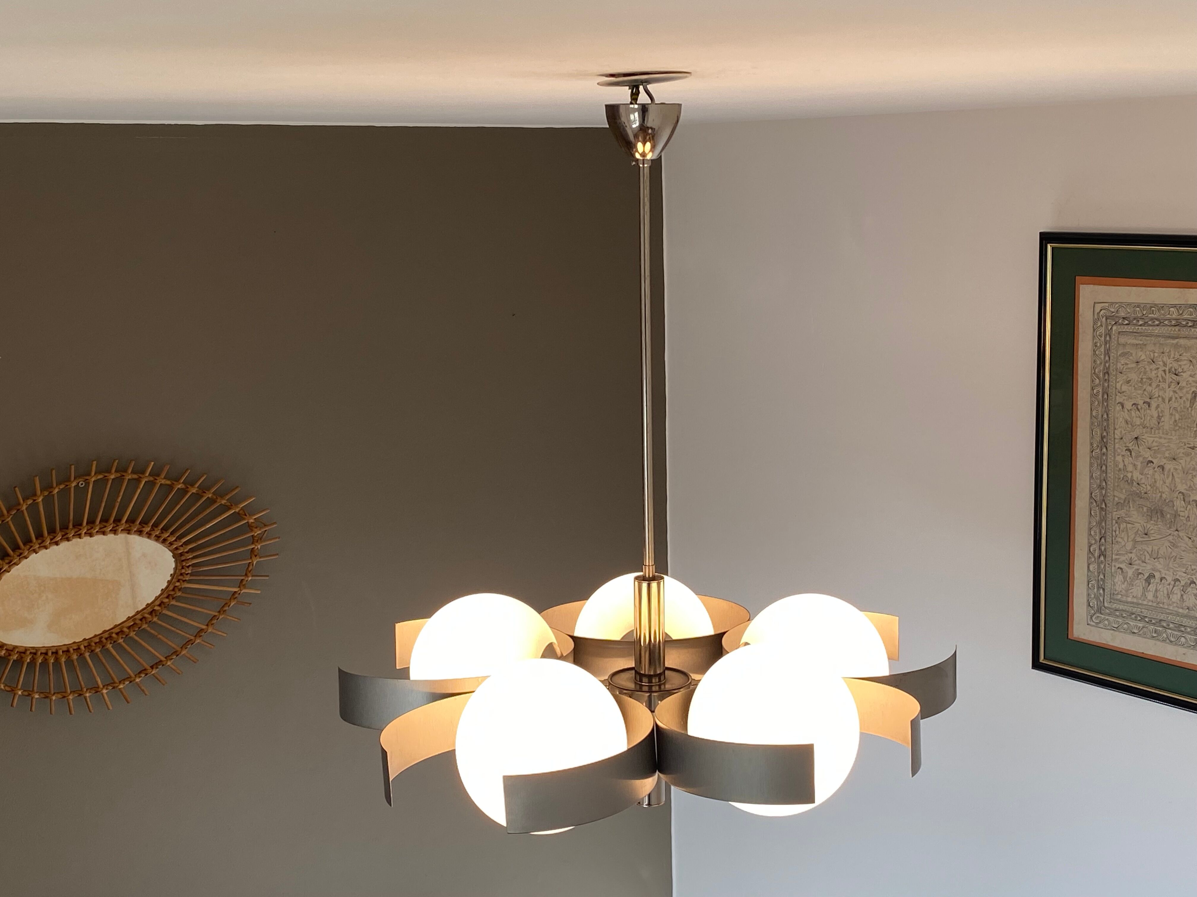 Chandelier "sputnik" 1970