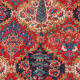 Ancient Persian Oriental rug handmade baktiari 3.00 x 2.07 m