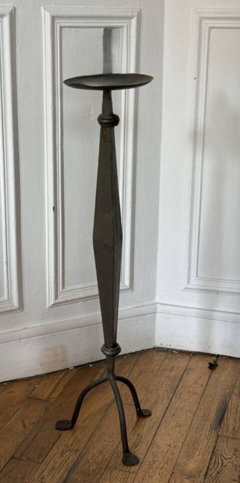 Vintage metal grand chandelier