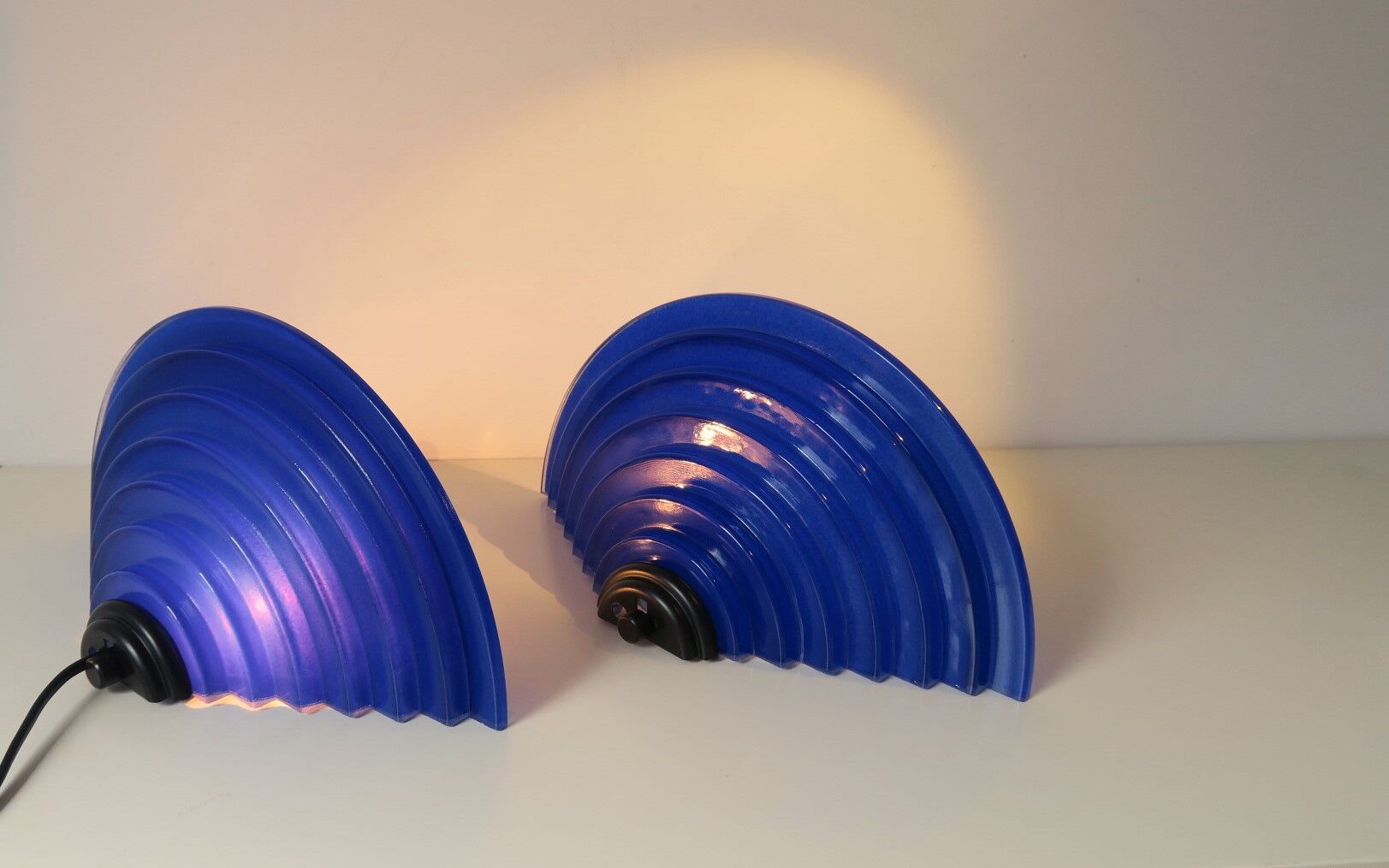 2 wall lights Belgium Massive. 80s