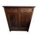 Meuble de rangement vintage en bois massif - élégance et authenticité