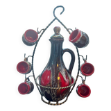 Ceramic liqueur service