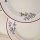 Dessert plates x10 - Moulin des Loups - Orchies