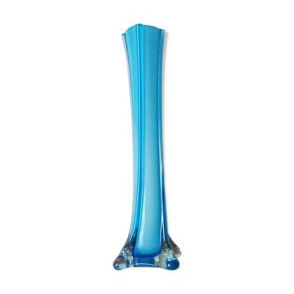 Blue soliflore murano