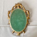 Vintage golden mirror