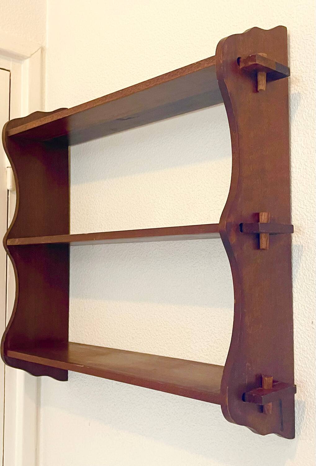 Antique wall shelf