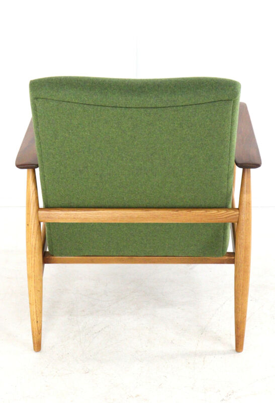 Vintage chair 'Bedemsvaart' - easy chair new upholstery mid century design