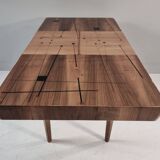 Vintage dining table in walnut, 1970s