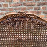 Canned armchair from the Regency period