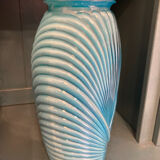 Opalescent Vase art deco hanch Hocking