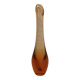 Golden orange orchid vase from Kastrup Glassworks 1950