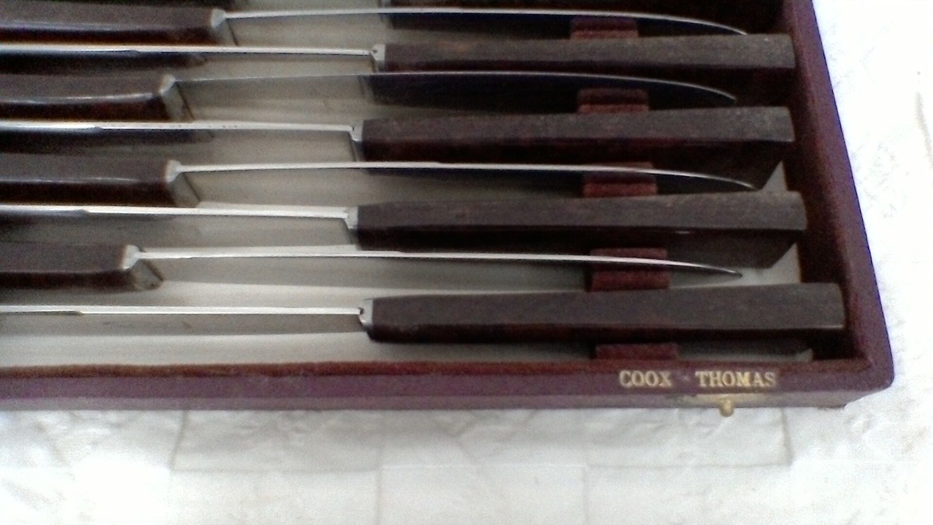 Table knives, vintage.