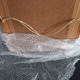 Antique mirror with moldings 46x55cm