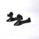 Vintage slip poodle knife holders