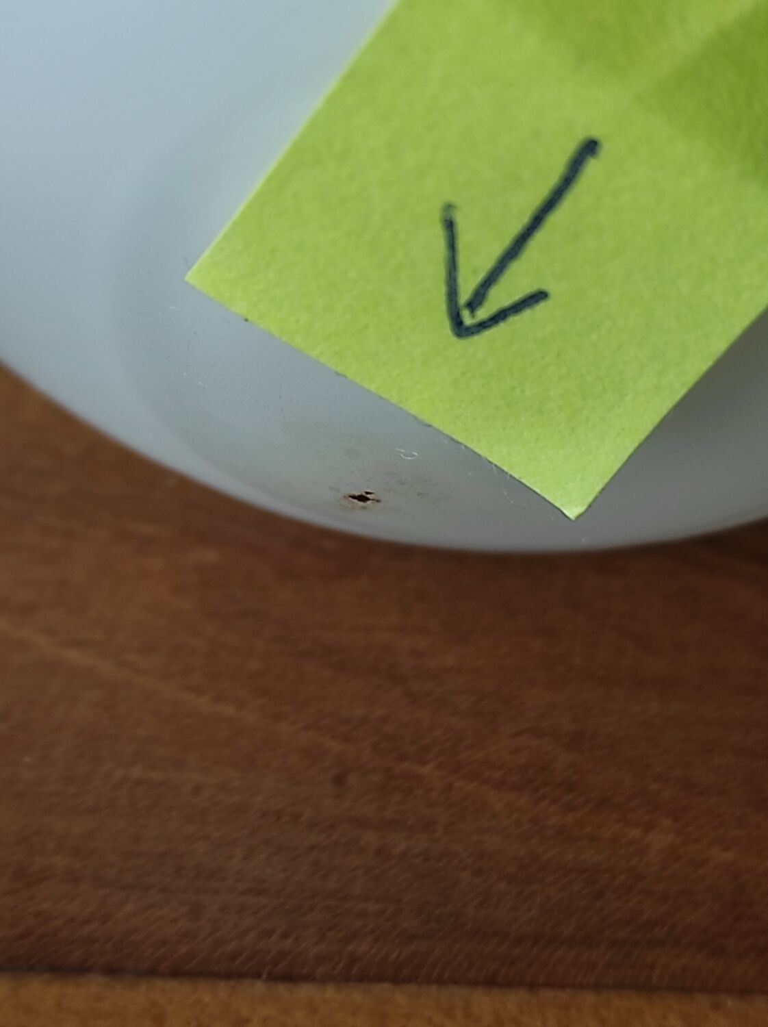 Lot de 2 demi-globes en opaline formeoeuf