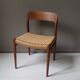 Scandinavian chair model 75 design 'Møller'