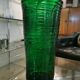 Vintage XXL glass vase with “Croc” print