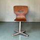 Vintage children's chair in moulded wood Pagholz – Smiley mini format chair