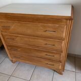 Commode pieds compas