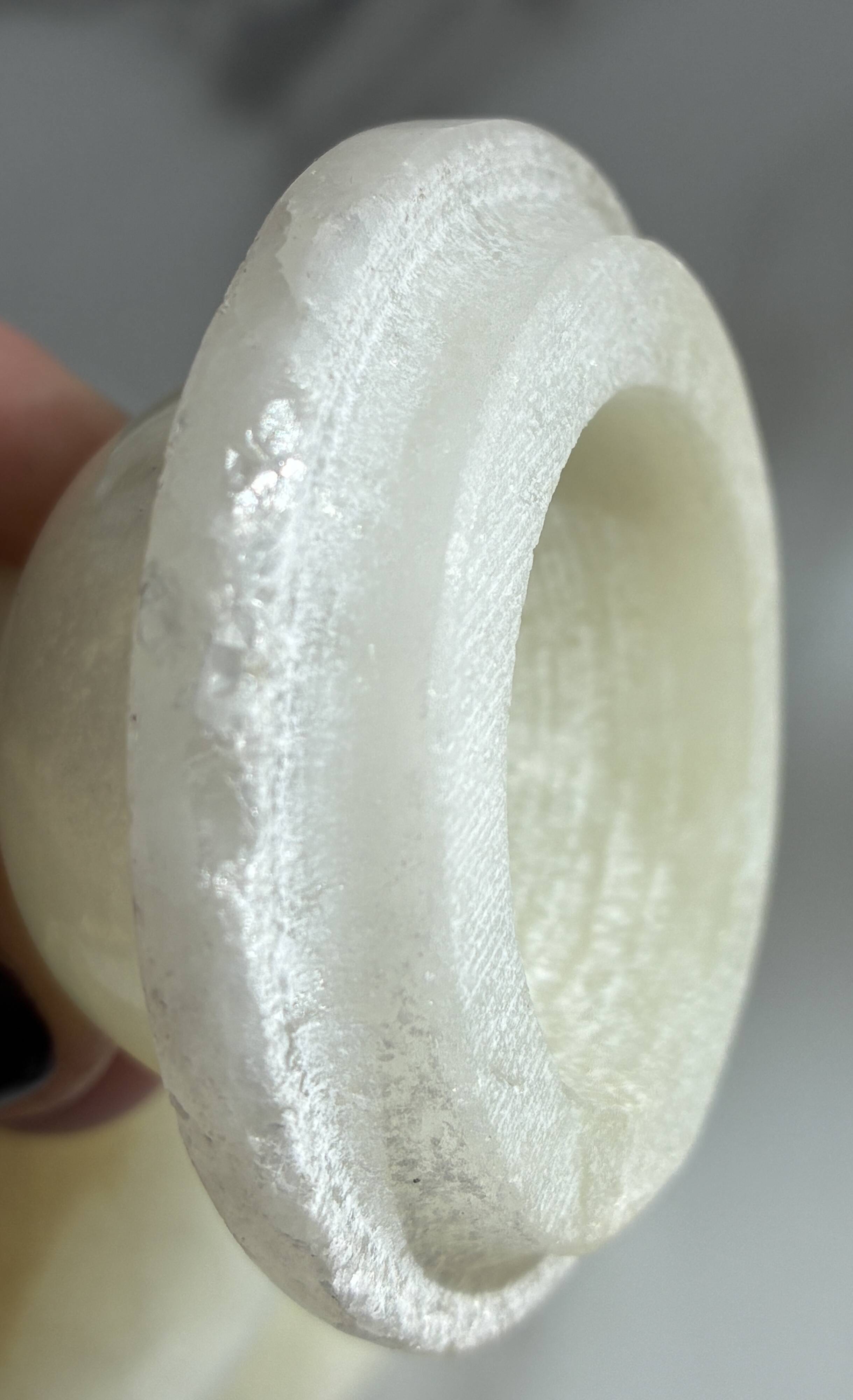 Small alabaster jewellery box